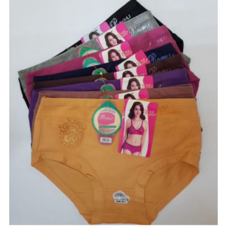 Celana Dalam  wanita Piaoli karet lebar art 1608