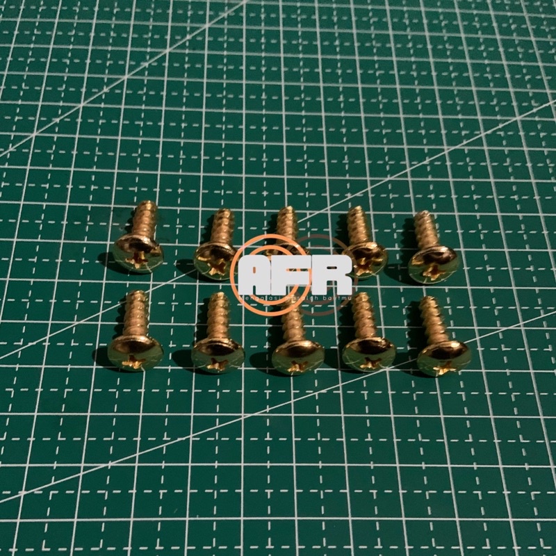 10 PCS BAUT BODY GOLD HONDA 4x16 BEAT VARIO