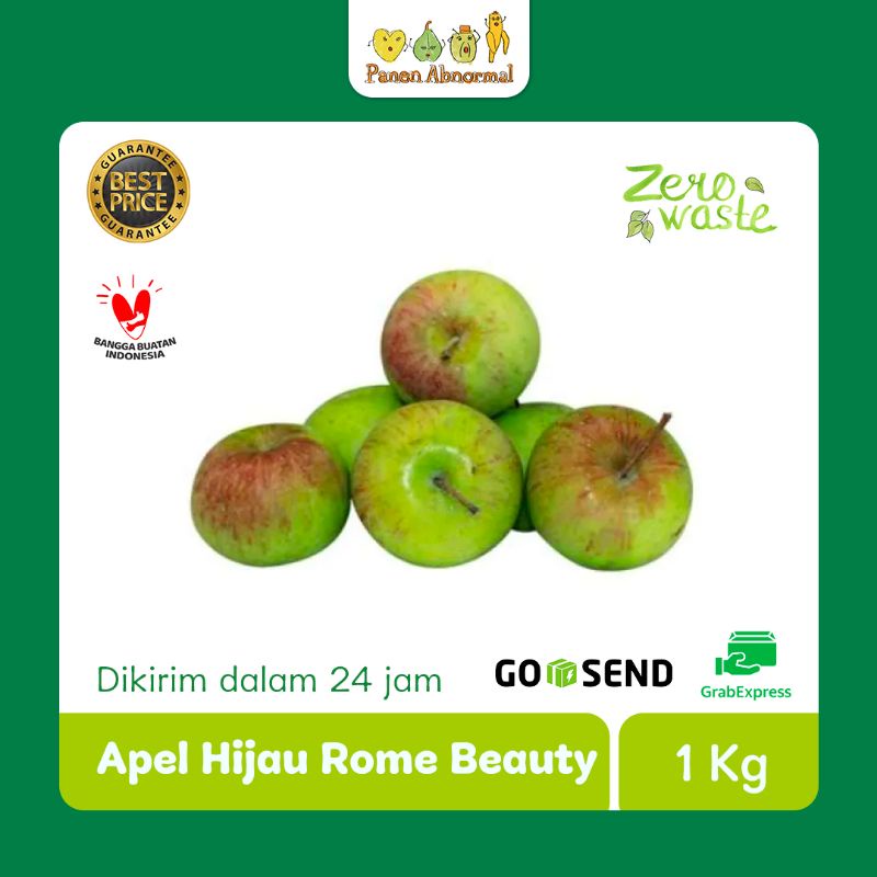 

Apel Hijau Rome Beauty per kg Panen Abnormal