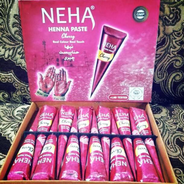 Neha Henna Paste - Cherry