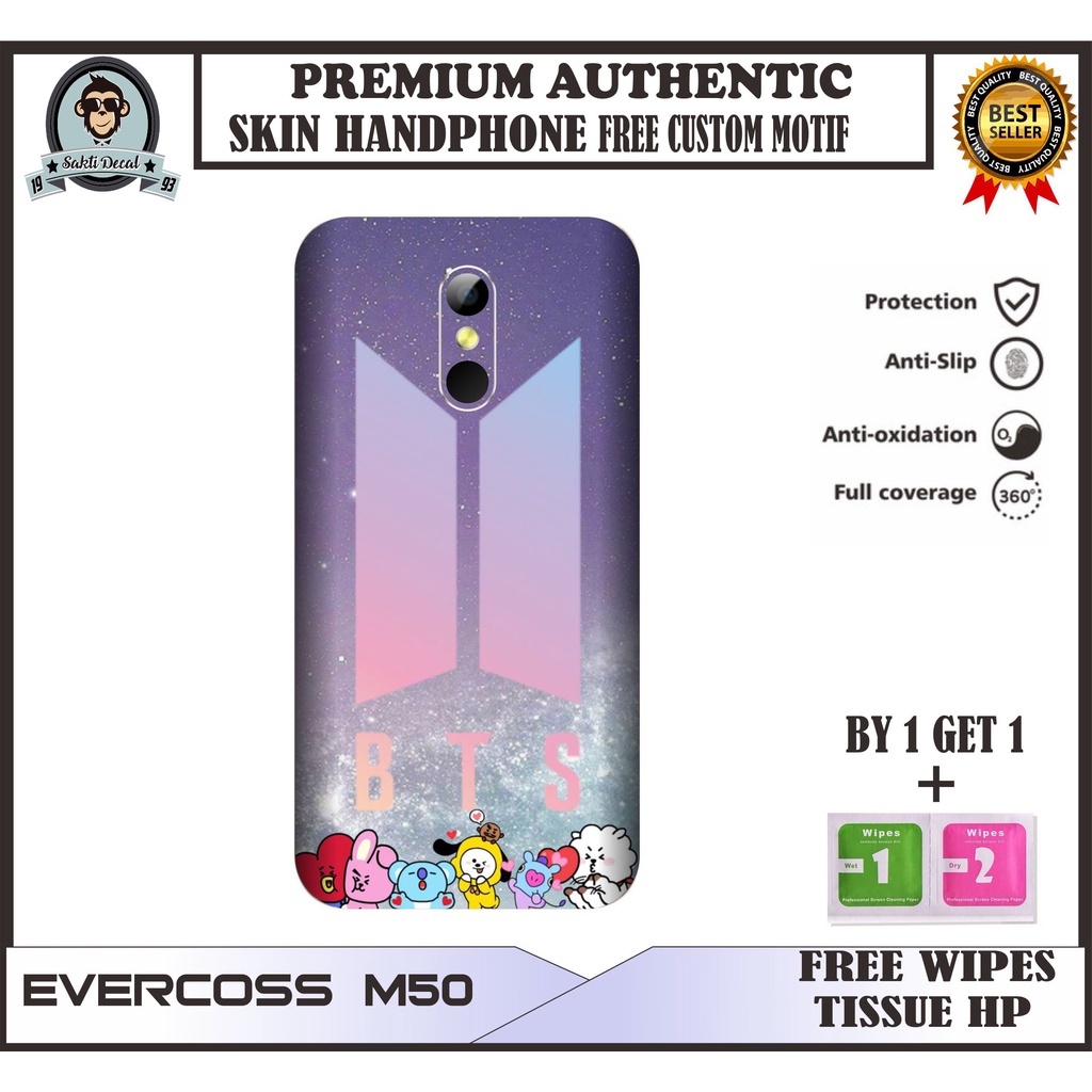 GARSKIN EVERCOSS M50 BISA BAYAR DI TEMPAT // SKIN CASE