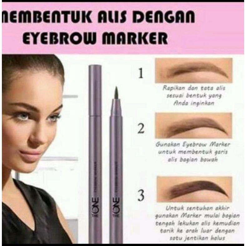 the one eyebrow marker