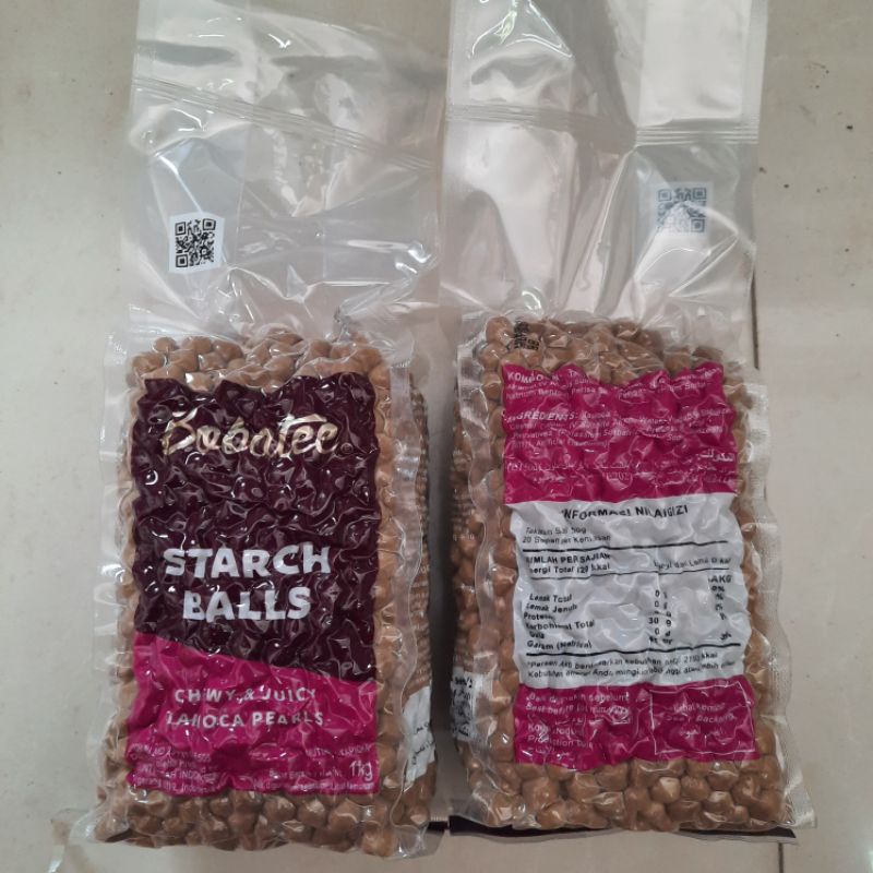 

Bobatee 1kg Starch ball (Best Seller) termurah