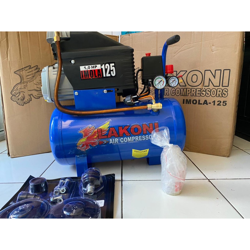 MESIN KOMPRESOR ANGIN LAKONI IMOLA 125/ LAKONI IMOLA 125 ( GOSEND MAKASSAR )