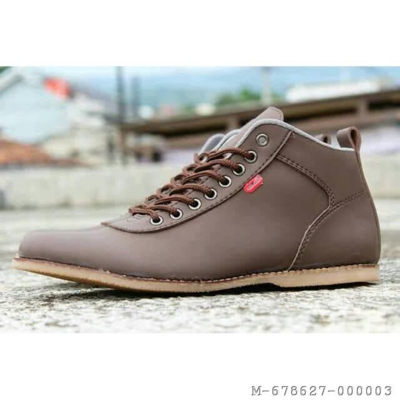 SEPATU SEMI BOOTS PRIA KICKERS BANDIT SINTESIS VTBW-783
