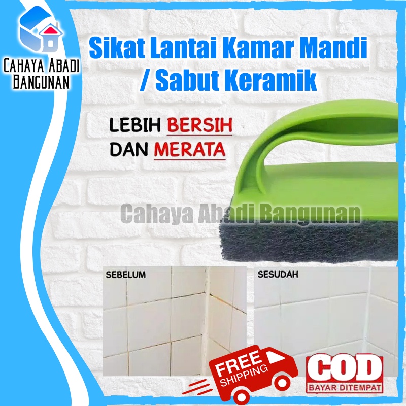 3M Scotch Brite Sikat Keramik Lantai Pad Kamar Mandi