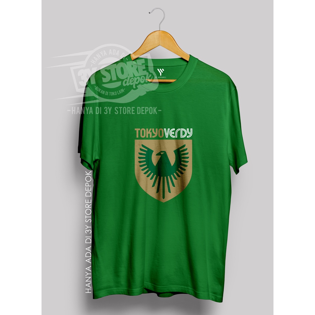 KAOS SANTAI TOKYO VERDY LOGO / BAHAN COTTON COMBED 30S - 3Y STORE