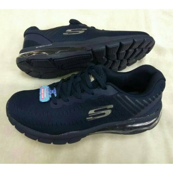 Paling Laris Sepatu Skechers Pria / Skecher / Skechers Skech-Air Men Navy