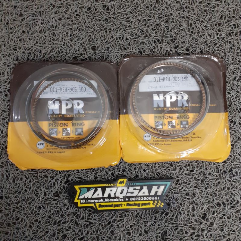 Ring Piston Megapro NPP STD 50 100 150 200 250 300 marqsah racing
