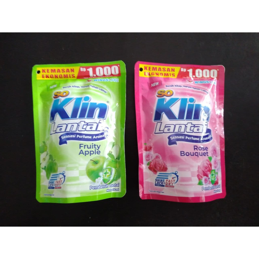 Cairan Pembersih Lantai So Klin Lantai 1000