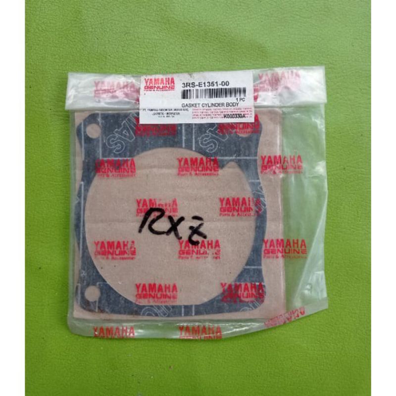 paking gasket packing perpak blok seher bawah yamaha rxz RXZ original ygp