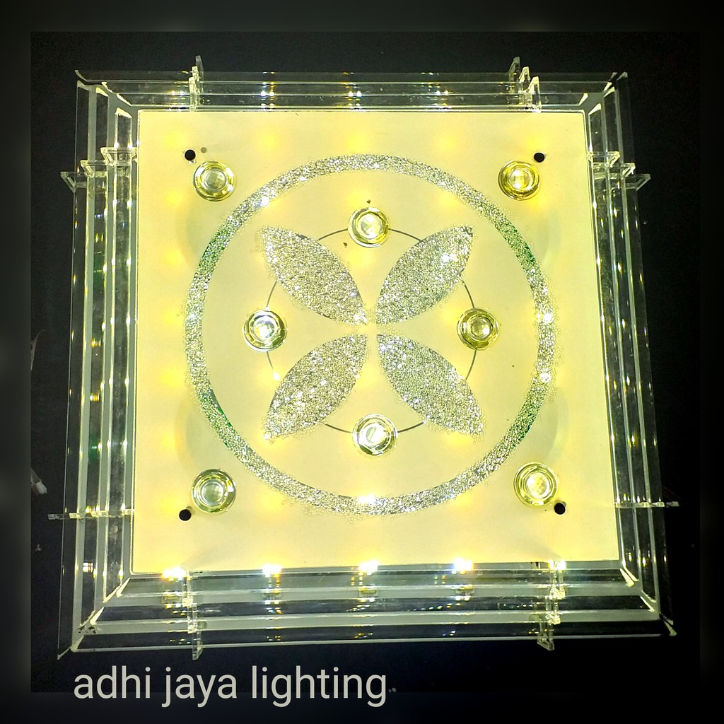 lampu plafon rumah lampu plafon minimalis 0312 stick bening 3 warna termurah