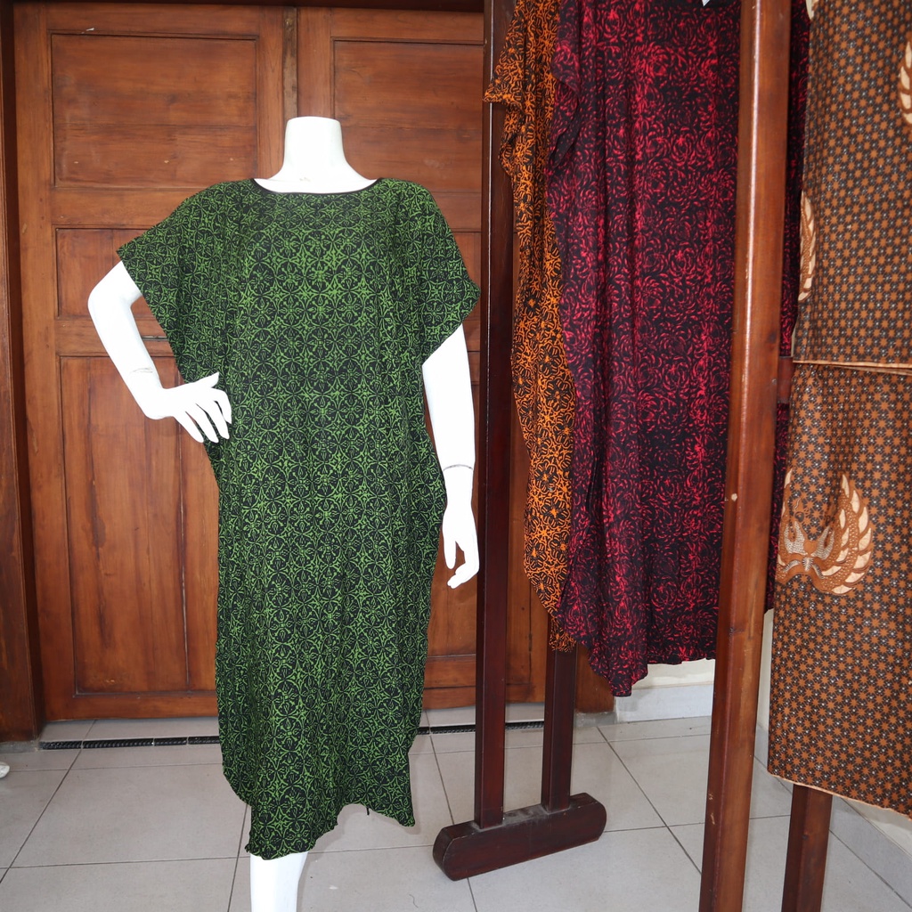 DASTER BATIK KAFTAN BATIK CAP ASLI BATIK CEMPAKA SOLO