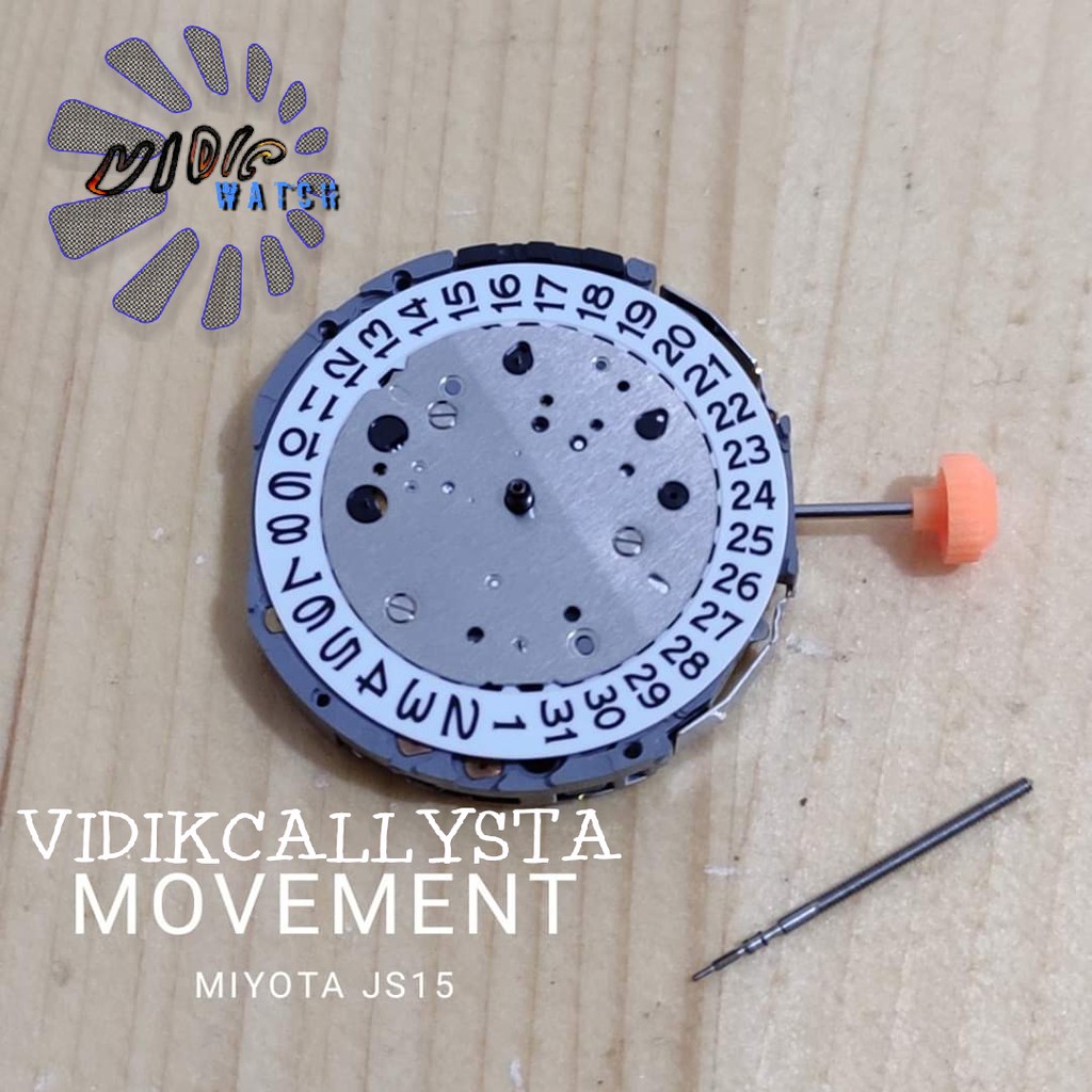 Mesin jam Tangan Miyota Js15 Js-15 Original Movement JS15 Asli