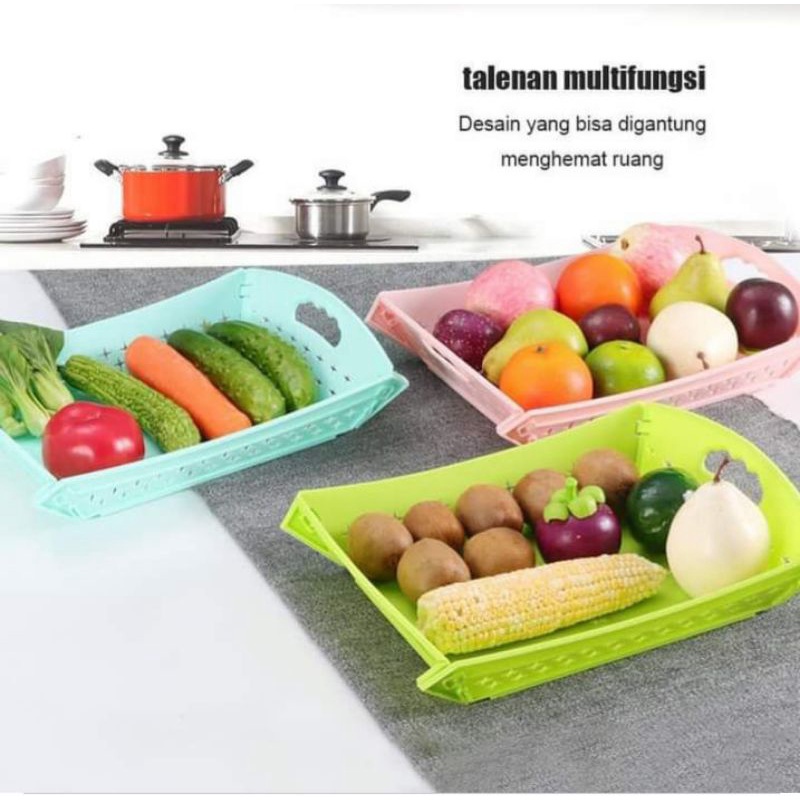 Talenan Keranjang Lipat 2in1 Portable Talenan Keranjang Multifungsi