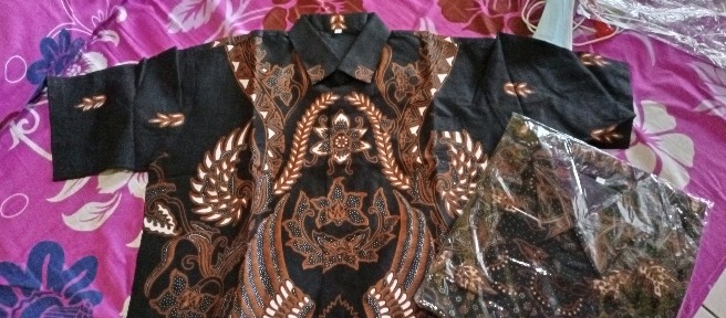 Astama Kemeja Batik Pria Lengan Pendek Full Furing Bahan Katun Sragenan By Kanaya