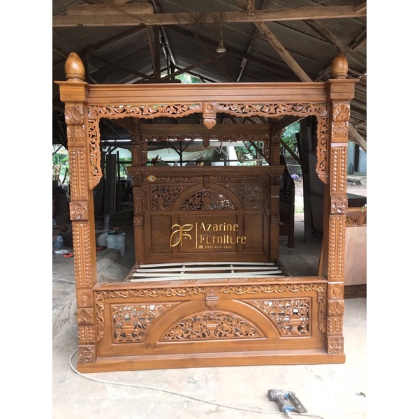 Divan Jati Gebyok Jati Tempat Tidur Gebyok Jati