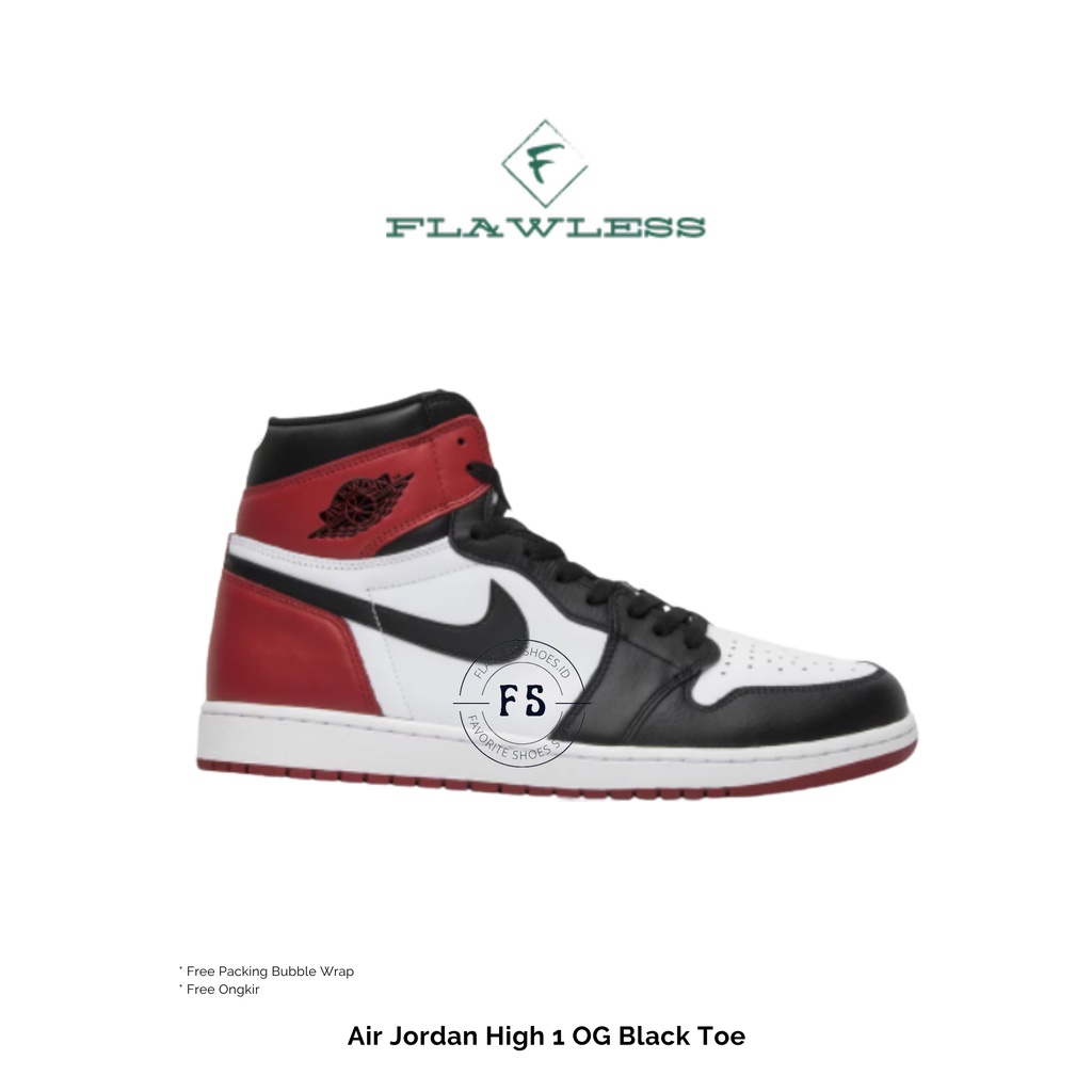 Air Jordan High 1 OG Black Toe BNIB