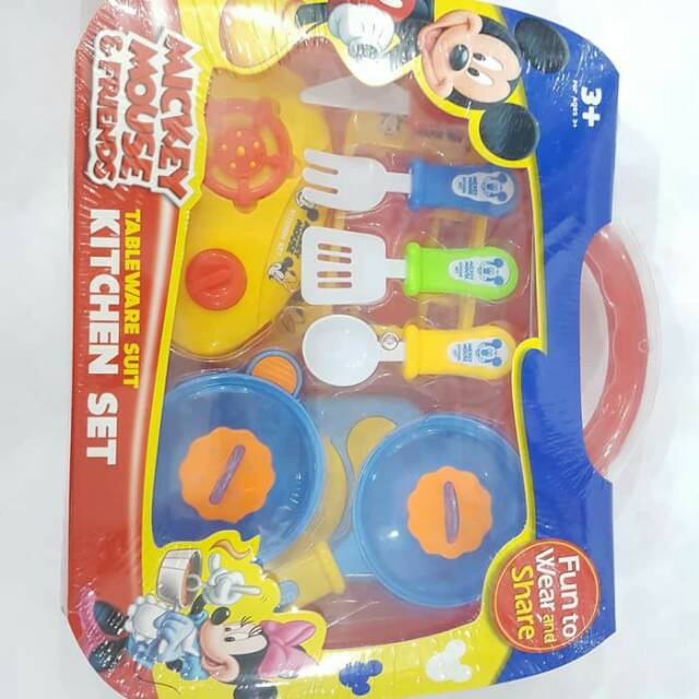 Mainan Kitchen Set Mickey Mouse 6617 S1