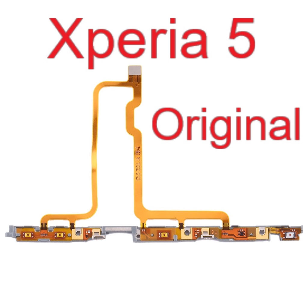 Original Flexibel On Off - Volume - Sony Xperia 5 - J8210 - J8270 - J9210 - SO-01M - SOV41 - Docomo.
