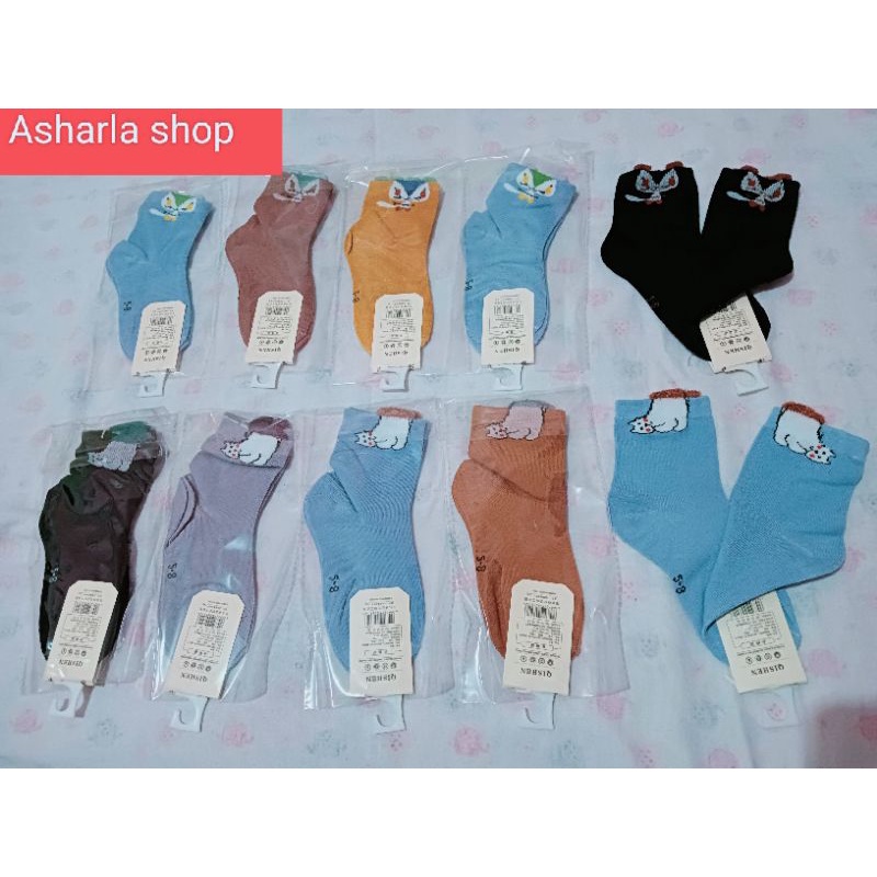 Kaos kaki anak kuping premium import murah /ukuran 1-7Tahun