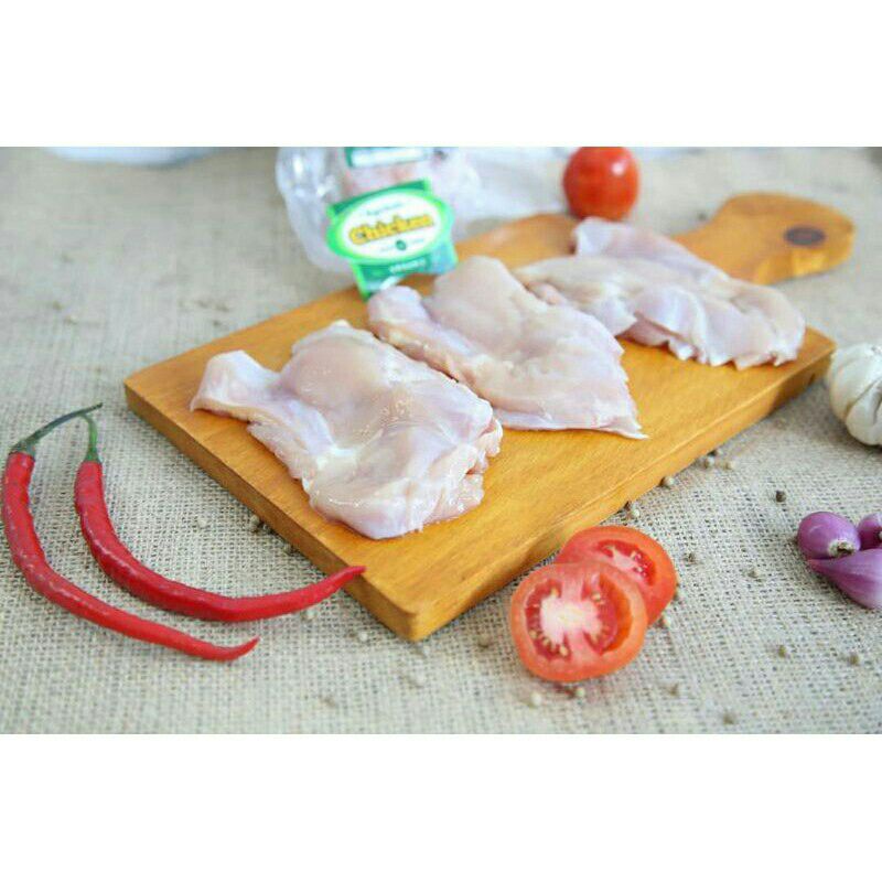 

BERKAH Chicken Ayam Fillet Paha | Ayam Organik Probiotik | Healti Chicken