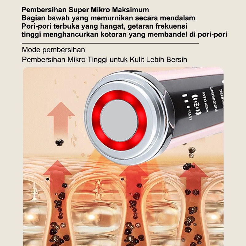 RCS ✅ NEW ~ Alat setrika wajah anti aging alat pengecil pori pori face roller facial skin care massager