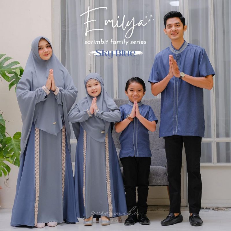 COUPLE KOKO DEWASA GAMIS DEWASA || SARIMBIT EMILYA MOM DAN DAD BY GERAI MIKA