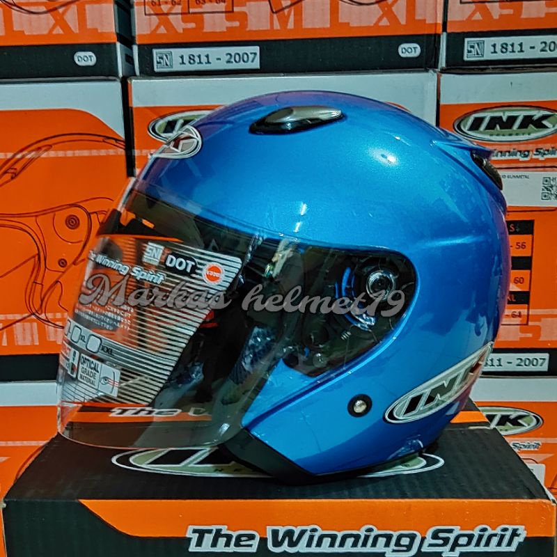 HELM INK CENTRO JET SOLID ORIGINAL-CRISTAL BLUE