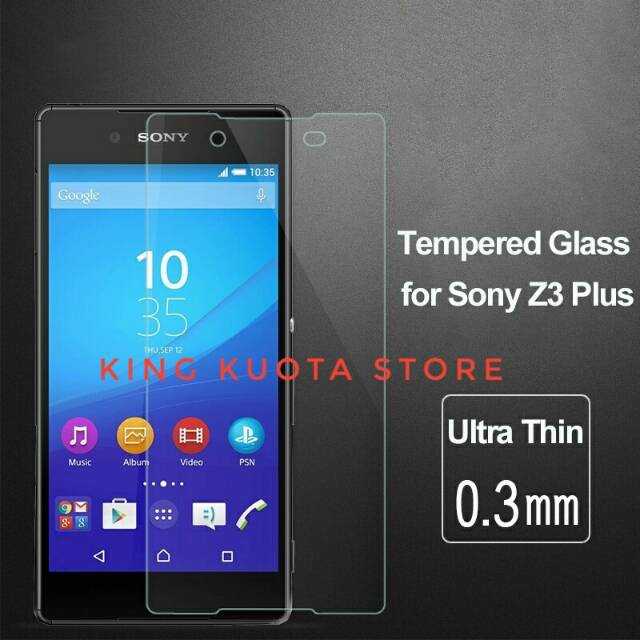 Tempered Glass Sony Xperia Z3 Plus Anti Gores Sony Z3 Plus Docomo 5.5inch Screenguard Sony Z3+
