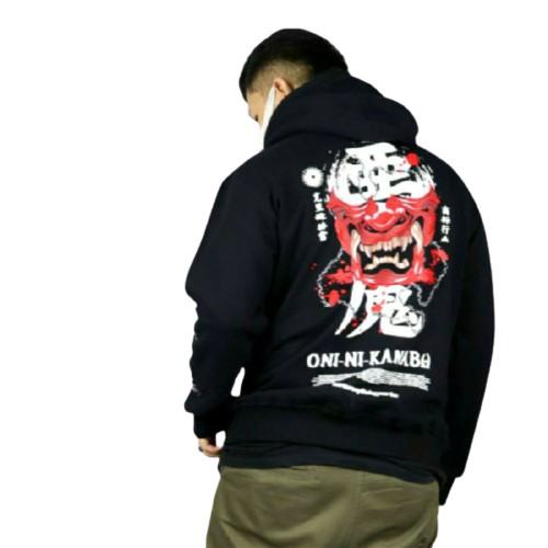 Kremlin Hoodie Mythology Series "Oni Kanabo"/Sweater Hoodie Kremlin Series Pria