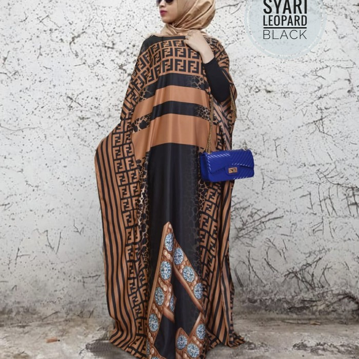 BIG SALE Kaftan Leopard/Kaftan Maxmara Lux/Kaftan Fendi/Kaftan Jumbo/Batwing - B0093