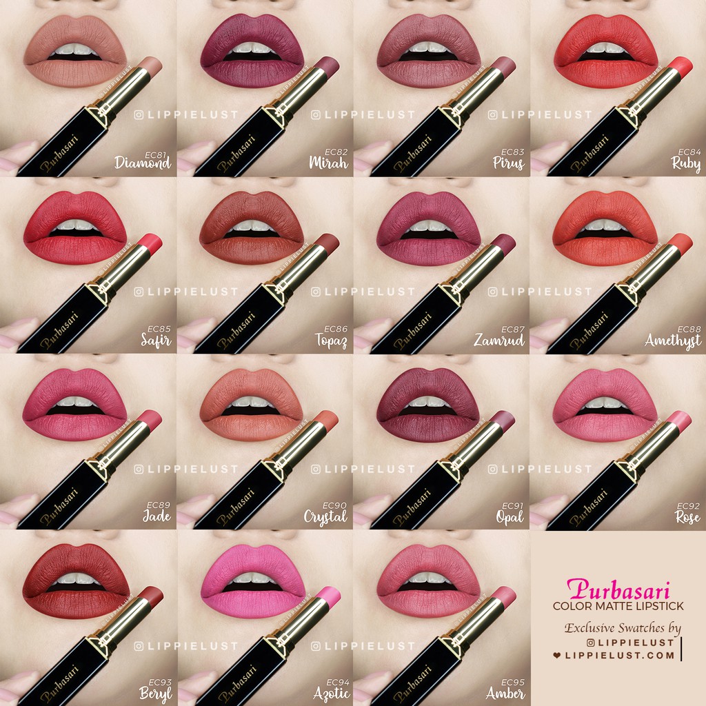 ★ BB ★ Purbasari lipstick Color Matte ORIGINAL