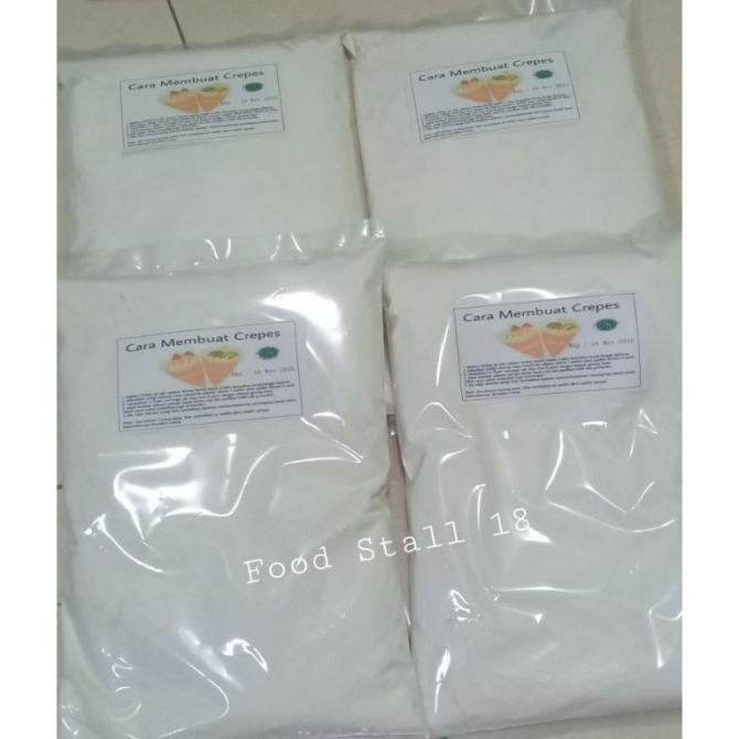 

Tepung Crepe Instan 1Kg - Tepung Premix Crepes Instant 1 Kg HALAL