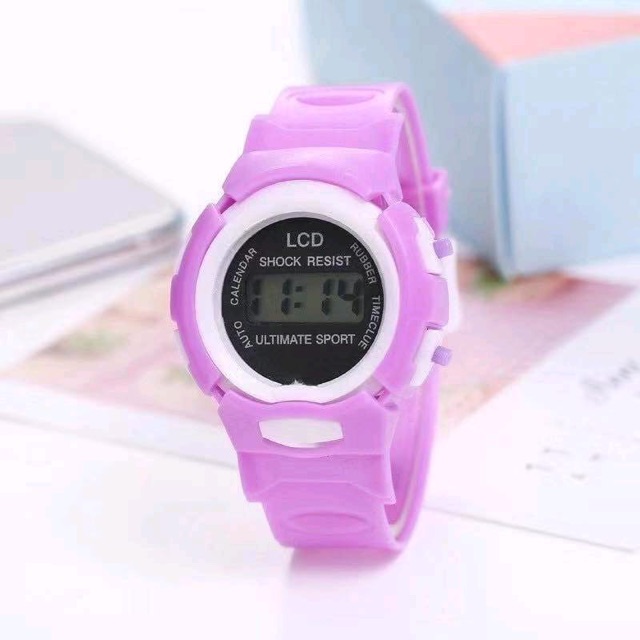 JAM TANGAN KIDS WARNA PERMEN