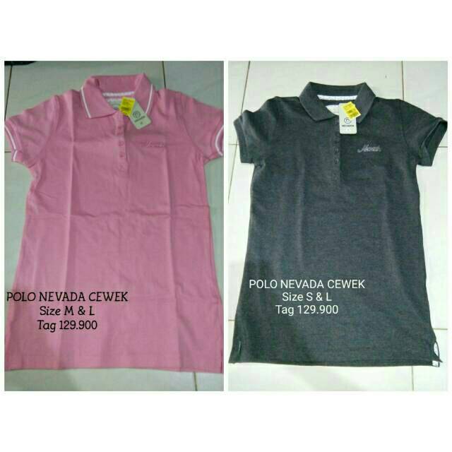 OBRAAAAALL kaos polo NEVADA cewek