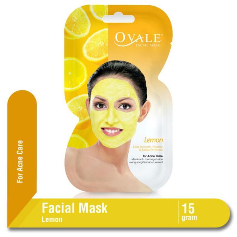 Ovale Masker Sachet 15gram