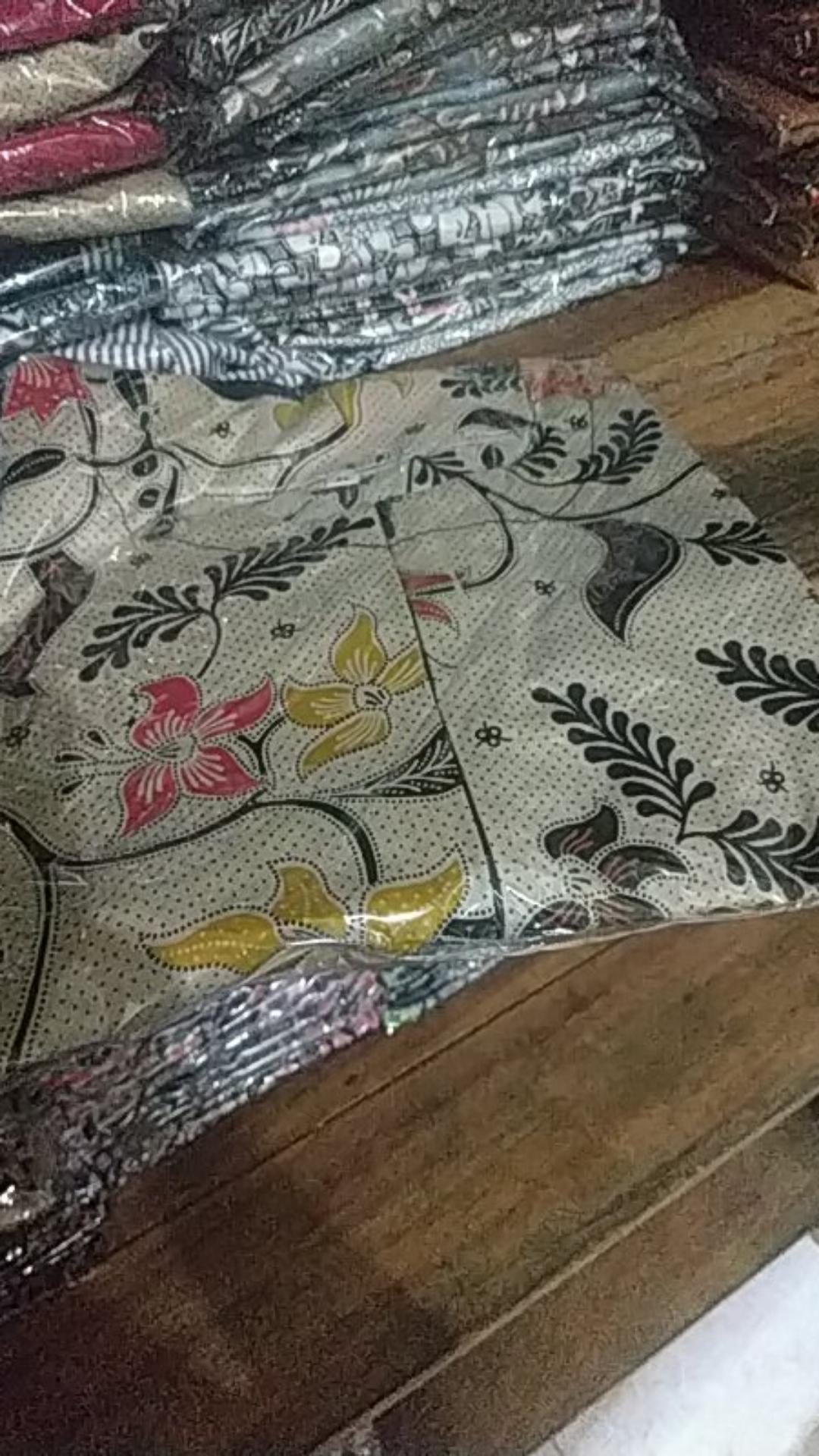 Tey-17 Batik Wanita Asj Sa Hrb026 Kenongo Kemeja Tosca Pendek