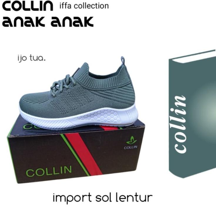 Penjualan Terbanyak.. sepatu anak anak collin dan feata rajut import