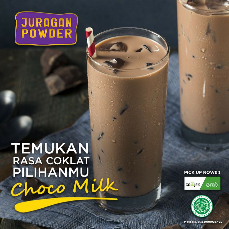 

Bubuk minuman Rasa Choco Milk, segar, lezat...YUK order.
