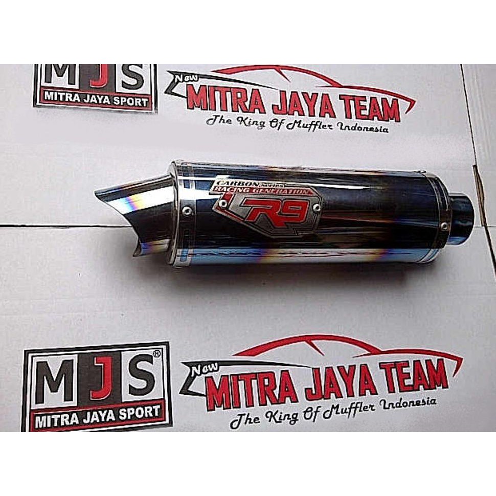 Hemat Knalpot New R9 Mugello Full System Vixion Byson R15 Cbr Cb150 Pulsar Megapro Xabre Tiger Promo