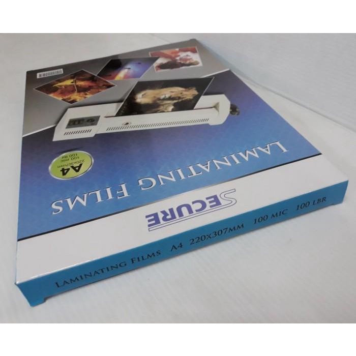 

Kertas | Secure Plastik Laminating A4 - 100 Micron Kualitas Terbaik