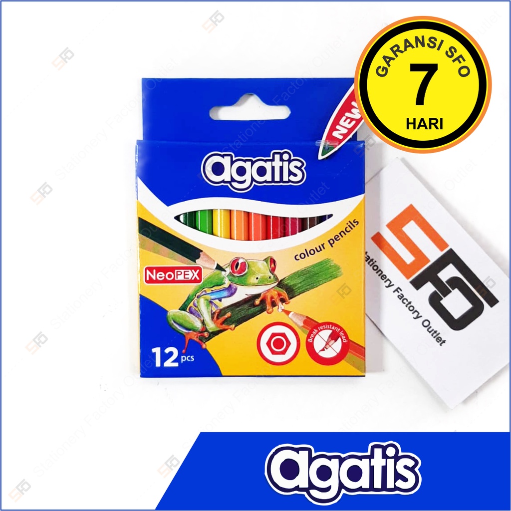 

Pensil Warna Agatis Neopex isi 12 Mini