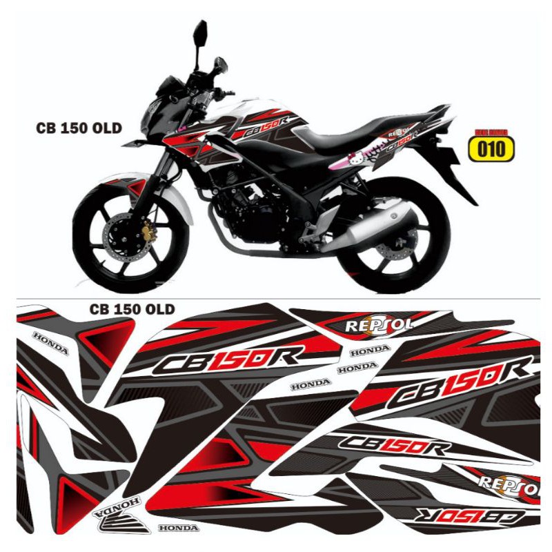striping cb150r old / decal cb150r/ sticker cb150r lama