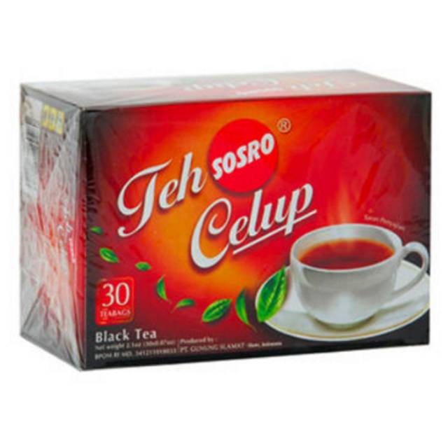 

Sosro teh celup isi 30's //5's