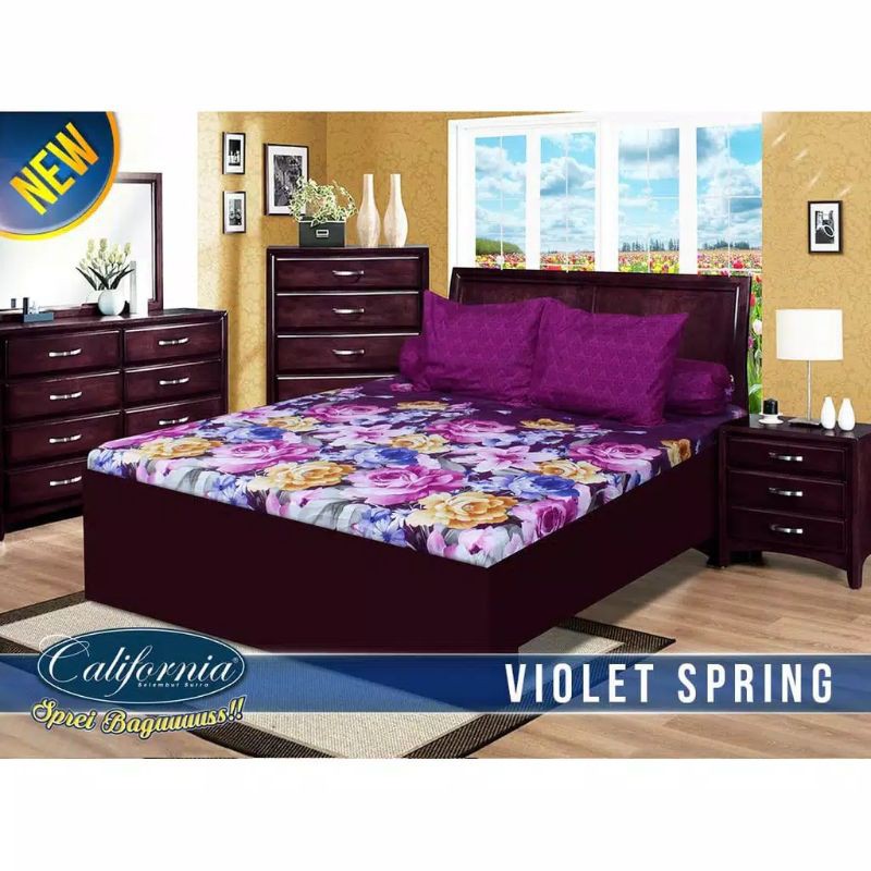 Sprei California 160x200 | SPREI CALIFORNIA QUEEN 160x200