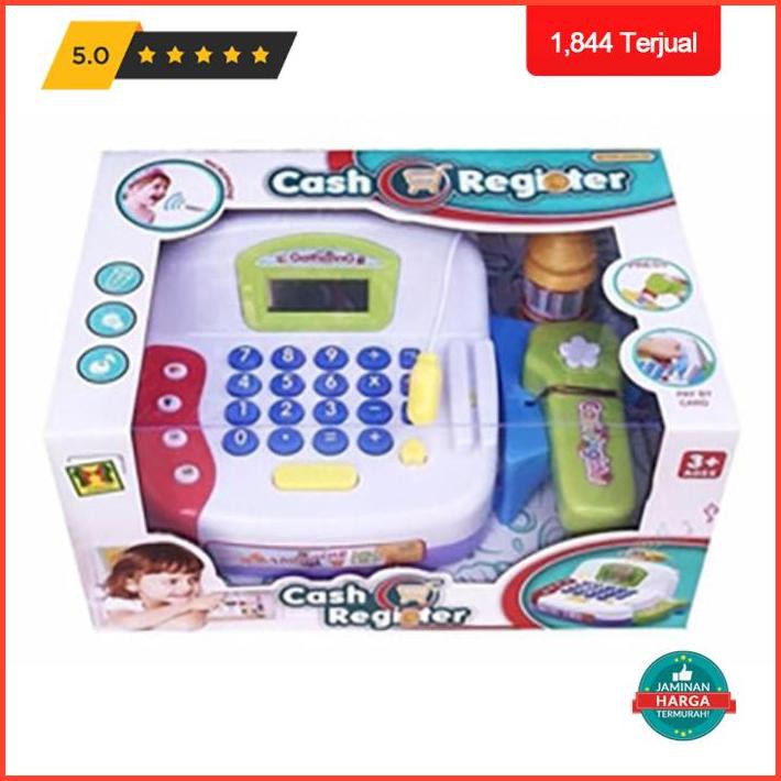 Puncak Promo Mainan Edukasi / Edukatif Anak - Cash Register Mesin Kasir