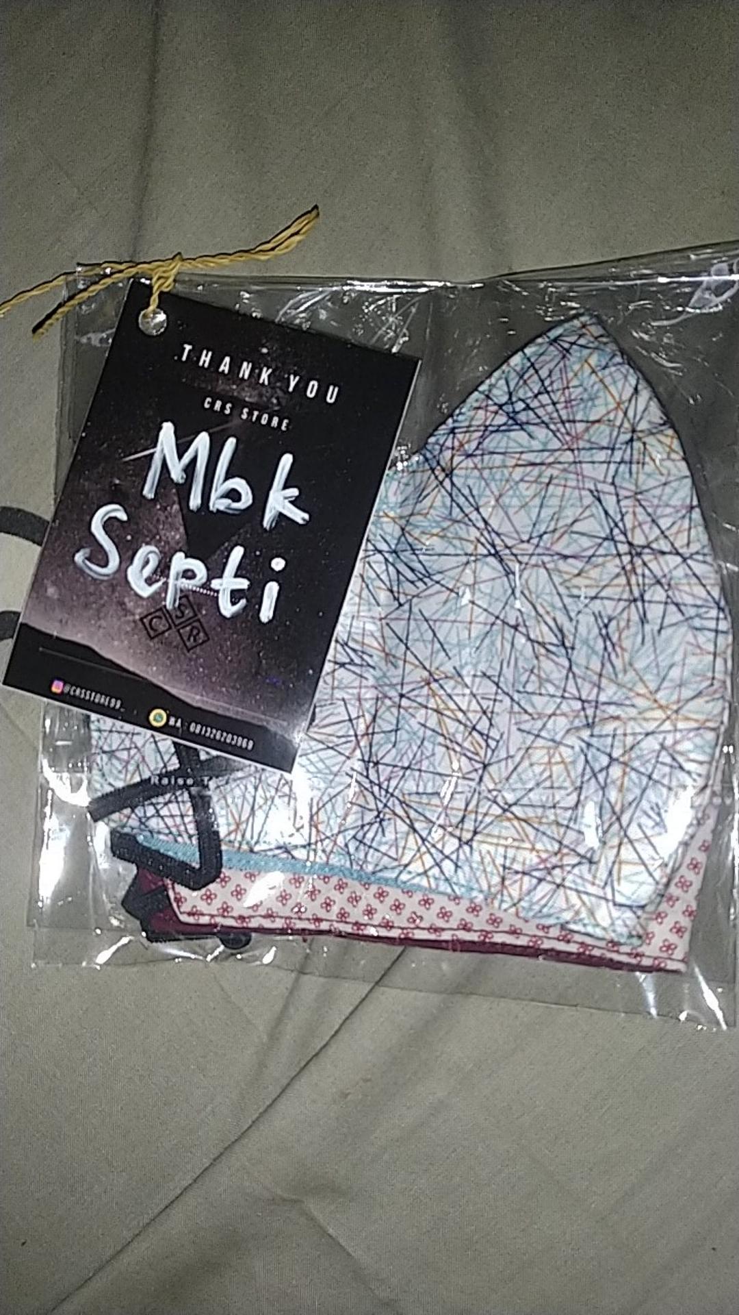 Masker Kain Motif [murah]