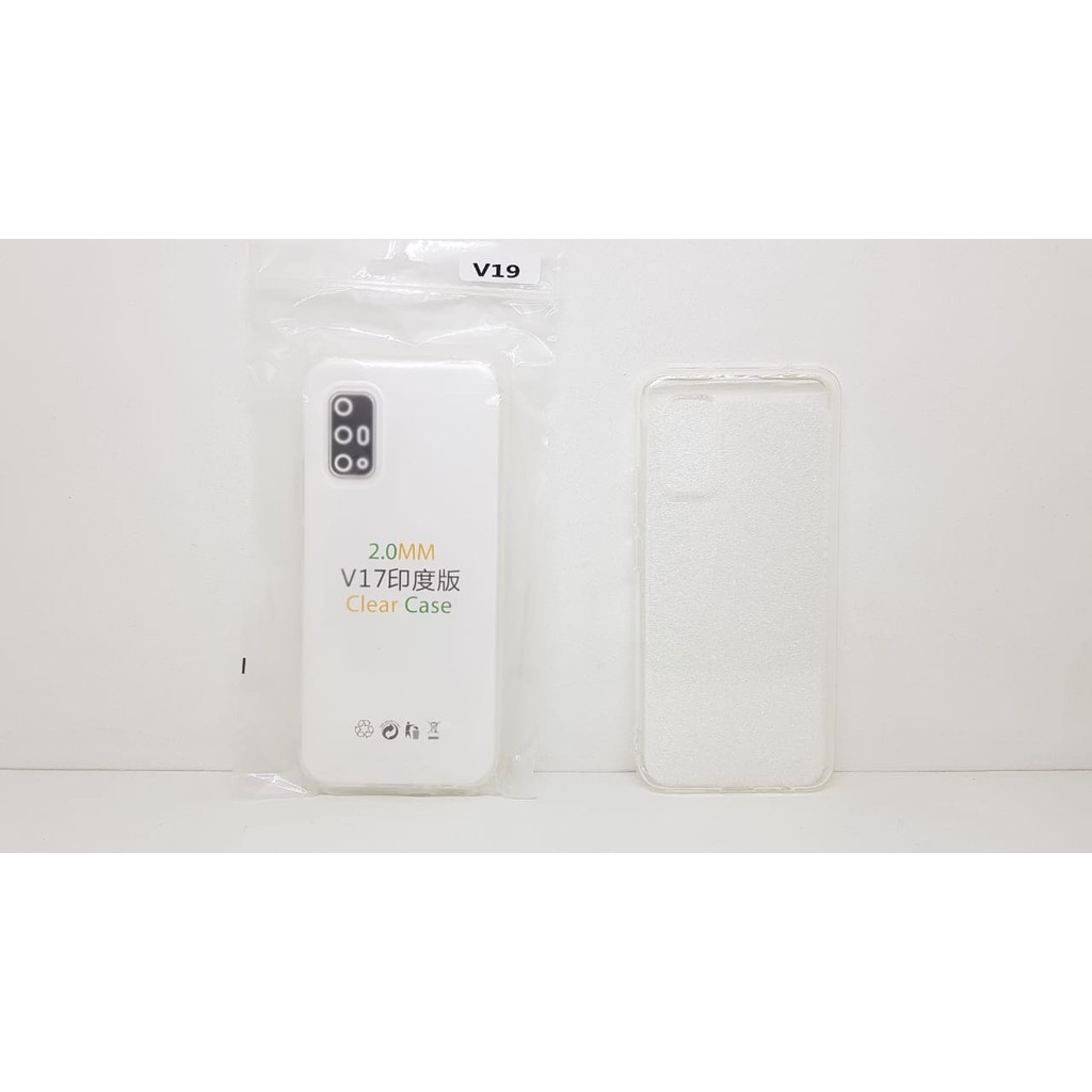 Soft Case OEM Transparan Vivo V19 6.44 Inchi Clear Ultra Thin TEBAL 2.0mm SUPER CLEAR