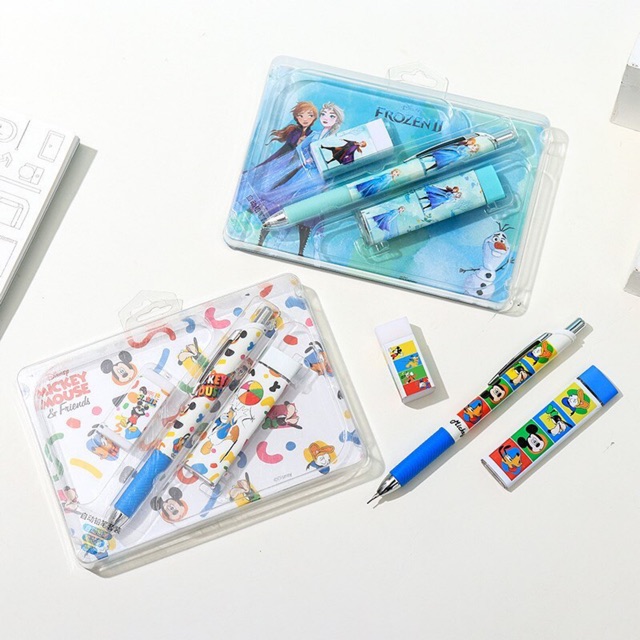 

Pensil set disney ORIGINAL 3in1